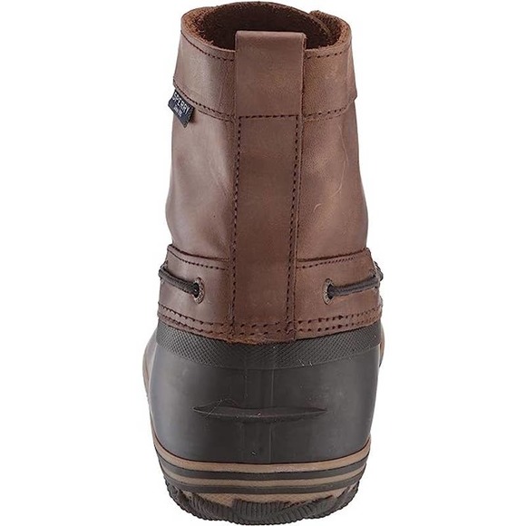 Sperry Mens Huntington Duck Boot Boots, Brown/Dk Brown, 7.5 - Picture 5 of 7